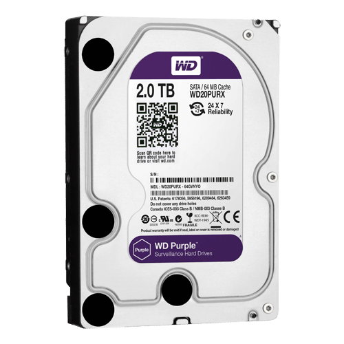 2 TB HDD - Meko Security