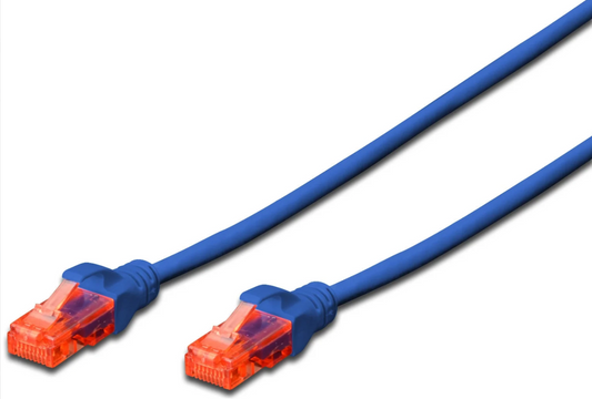 Patchkabel Cat6 0,25m Blauw