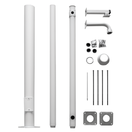 Modulaire Cameramast 3.5 Meter Wit