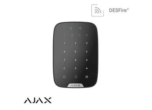 Ajax KeyPad PLUS draadloos, zwart